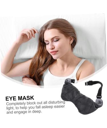 PLAFOPE Gravity Eye Mask for Men - Gel Face Mask for Sleeping - Heatable Eyeshade with Glass Beads - Blackout Blindfold for a Restful Night's Sleep - Buy Online on GoSupps.com