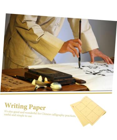 Operitacx 90 Sheets Raw Paper Rice Paper Calligraphy Art Paper Durable Paper Xuan Paper Manual Writing Paper - Buy Online on GoSupps.com