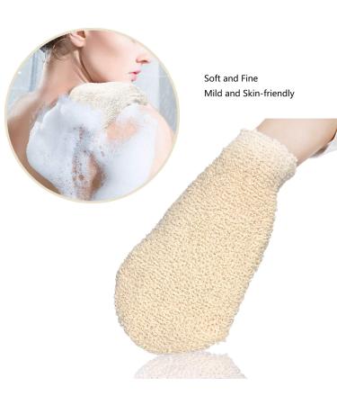 Betterjonny Bamboo Fiber Peeling Gloves - 2 Pack Exfoliating Shower Gloves for Body Scrubbing & Cleaning - Buy Online on GoSupps.com