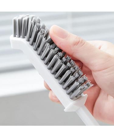 Scrub Brush with Long Handle - Utility Brush with Long Handle for Cleaning | Utility Scrub Brush | Large Scrub Brush | Retractable Kitchen Brush | Cleaning Brushes for Tight Spaces Window Track Door - Buy Online on GoSupps.com