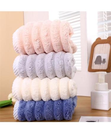 MYNOCK Coral Velvet Hair Dryer Cap | Fast Absorption Blue Hair Towel Wrap for Women - Buy Online on GoSupps.com