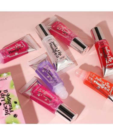 Crystal Jelly Lip Oil - Hydrating Plumping Gloss Long Lasting Lip Care Roll-On (01 - Buy Online on GoSupps.com