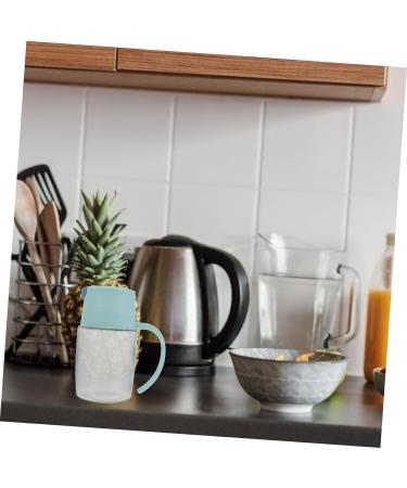 ABOOFAN 2pcs Condiment Bottles Non Drip Oil Glass Vinegar Cruet Sugar Jar Salad Dressing Dispenser Soy Sauce Container Glass Jar Olive Stainless Steel Household Vinegar Bottle - Buy Online on GoSupps.com