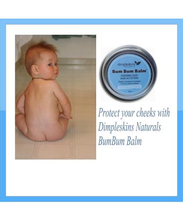 Bum Bum Balm 85g - All Natural Diapering Salve - Large Size | Dimpleskins Naturals - Buy Online on GoSupps.com