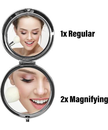 Hexagram Daughter Wedding Gift - Compact Mirror from Mom and Dad | Bride Gifts for Wedding Day - Buy Online on GoSupps.com