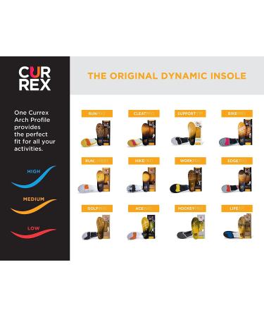 CURREX CleatPRO Insole | Men Women & Youth Dynamic Support | Best Replacement Insole for Soccer, Baseball, Football | Comfort & Super Grip | 2X-Large (Men's 13-15) Medium Arch - Buy Online on GoSupps.com