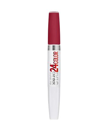 Maybelline New York Super Stay 24h Smile Brighter Lipstick 870 Optic Ruby Red 22 g Nr. 870 Optic Ruby 22.00 g (Pack of 1)