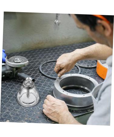 Beatifufu Glass Bottle Pump Bottle Nail Polish Remover Pump Push down Pump Push down Bottle Clear Container Clear Cosmetic Bottle Pump for Nail Art Jar - Buy Online on GoSupps.com