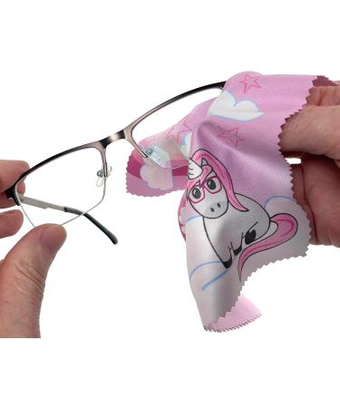 10 Pack Cute Unicorn Microfiber Cleaning Cloths - Multicolor Lens Sunglasses & Eyeglasses Cleaner - Fast International Shipping - Buy Online on GoSupps.com