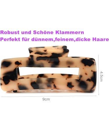 2 Piece Cutout Celluloid Hair Clips | French Design Hair Barrettes for Women | International Shipping - Buy Online on GoSupps.com