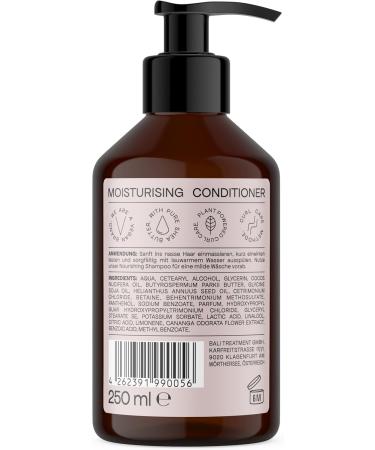 Bali Curls Moisturizing Conditioner moisturizing rinse with shea butter coconut oil and ylangylang extract for the care of natural curls vegan hair conditioner for dry hair - Buy Online on GoSupps.com