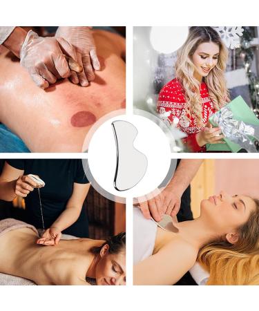 Shop Premium Stainless Steel Gua Sha Tool | Metal Gua Sha for Jaw Shaping & Swelling Reduction | Perfect Skin Care Gift - Buy Online on GoSupps.com