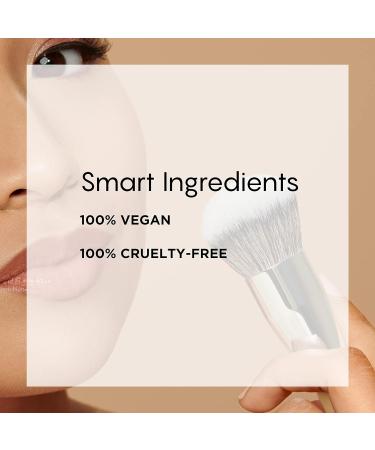 Haleys Skin Tint Set (Light Neutral) - Sheer Tinted Marula Oil BB Moisturizer for Hydrating, Glowing Skin with Kabuki Brush - Buy Online on GoSupps.com