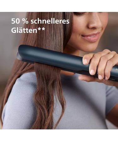 Philips 7000 Series Hair Straightener BHS732/00 - ThermoShield & Mineral Ionic Technology | Shop Internationally Blue - Buy Online on GoSupps.com