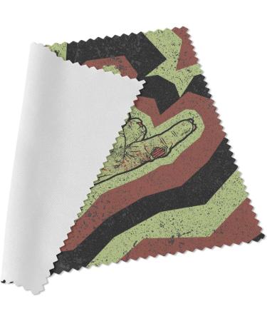 Urban Backwoods Zombie Metal Fist Microfiber Cloth - Premium Glasses Cleaning Cloth for Crystal Clear Vision - Buy Online on GoSupps.com