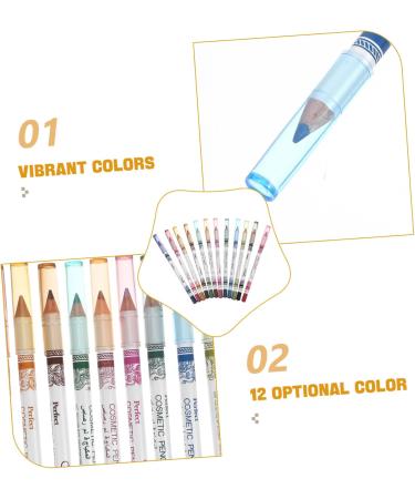Beavorty 24 pcs color eyeliner colored eyeliner pencils Colored Eye Liner Pencils set mousse eye shadow 1 count (Pack of 1) Colorfulx2pcs - Buy Online on GoSupps.com