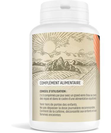 Herbs and Plants Guarana Bio 200 Tablets 400 mg - Buy Online on GoSupps.com