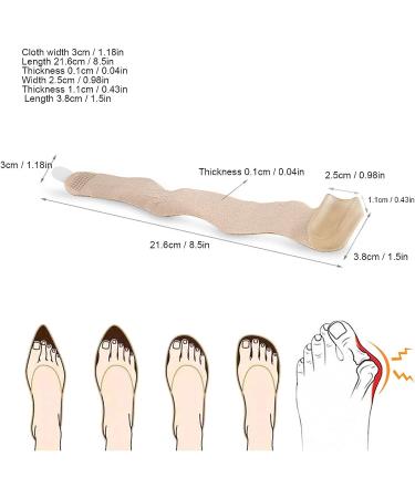 3pcs Toe Separator & Bunion Corrector Set | Gel Toe Spacers for Hallux Valgus | Adjustable Elastic Fabric Bandage - Buy Online on GoSupps.com