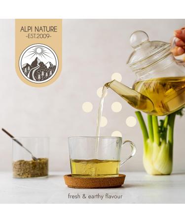  Alpi Nature Fennel Tea by Alpi Nature 120 Tea Bags 240 g (6 Boxes of 20 Bags of 2 g) Fennel Seeds for Preparing Herbal Teas - Buy Online on GoSupps.com