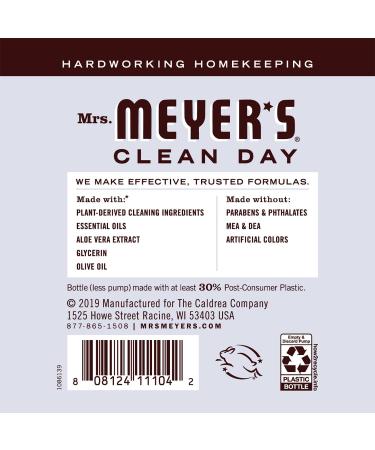 Mrs. Meyer's Clean Day Lavender Hand Soap Set - 2 Count, 33 + 12.5 Oz - Includes Refill & Bottle - Buy Online on GoSupps.com