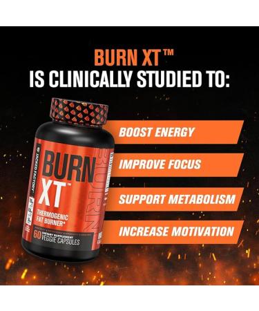 Burn-XT Thermogenic Fat Burner - 120 Veggie Capsules for Weight Loss & Energy - Buy Online on GoSupps.com