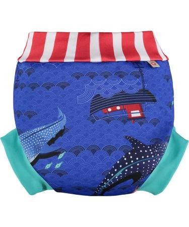 Close Parent Whale Shark Design Swim Nappy for Toddlers - Eco-Friendly Soft Laminate - 2X-Large - Buy Online on GoSupps.com