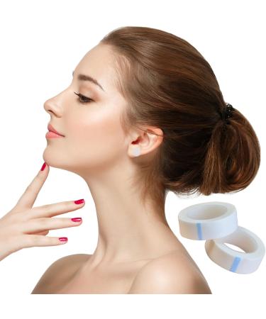 2 Rolls Micropore Surgical Tape 1.25cm X 9.1m - First Aid Medical Earring Cover Up Tape (White) - 2Pcs - Buy Online on GoSupps.com