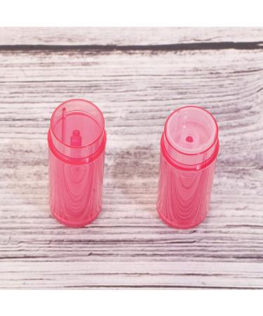 Mini Skater 20Pcs 3/16 Oz Translucent Lip Gloss Balm Tubes with Caps - Dark Pink | for Women Makeup Tool - Buy Online on GoSupps.com