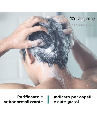  DIAMOND INTERNATIONAL Vitalcare | Swiss Sebum-regulating purifying and sebum-normalizing shampoo with sebum-balancing activity with panthenol and amino acid complex 250 ml - Buy Online on GoSupps.com