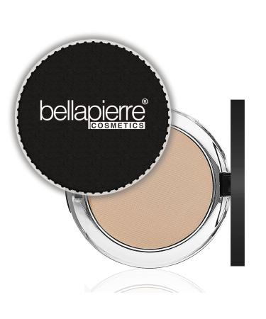 bellapierre Compact Mineral Foundation SPF 15 | Vegan & Cruelty Free | Full Coverage | Hypoallergenic & Safe for All Skin Types | Oil & Talc Free - 0.35 Oz - Cinnamon