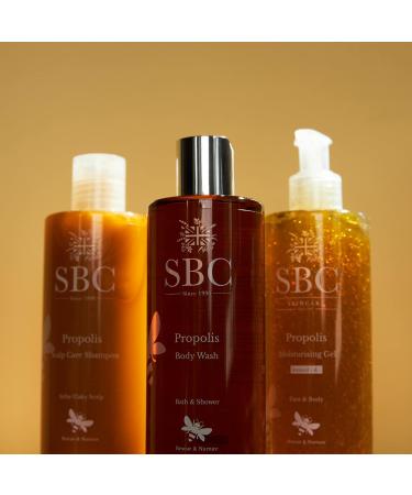 SBC Skincare Propolis Body Wash 1000ml Soothing Propolis Shower Gel For Sensitive Skin Bath And Shower Body Wash For Men And Women - Buy Online on GoSupps.com