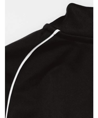 adidas Originals Unisex Youth SST Track Top in Black/White - Size Large - Buy Online on GoSupps.com