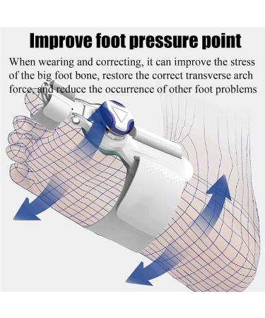 ZIROXI Thumb Valgus Corrector with Silicone Pad for Foot Bone Correction & Pain Relief - Buy Online on GoSupps.com