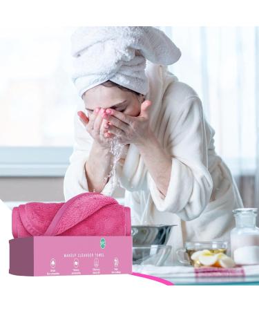 Wpsagek Makeup Remover Cloths Reusable Facial Cleaner Towel Face Cleansing Towel Microfiber Face Cleansing Cloth For Daily Use & Travel - Buy Online on GoSupps.com