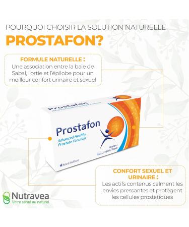 Prostafon Anti-Aging Prostate Protection Urinary Comfort 60 Capsules - Buy Online on GoSupps.com