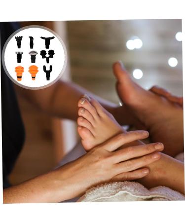 Outanaya 9-Piece Massage Head Set | Replacement Fascia Accessories & Tools for Percussion Massage Devices - Buy Online on GoSupps.com