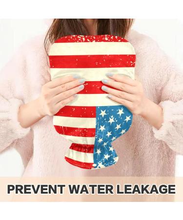 Statue Liberty Hot Water Bottle with Cover - 1L BPA Free Pain Relief Bag for Cramps | International Shipping Available - Buy Online on GoSupps.com