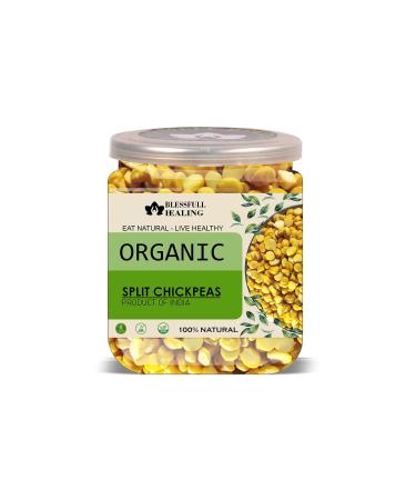 Blessfull Healing Organice Split Chickpeas 2 lb (907 Gram)