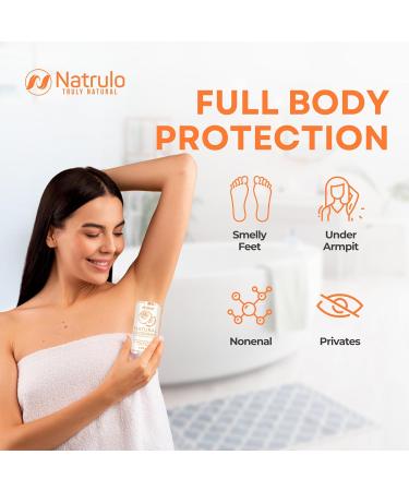 Persimmon Deodorant - All-Natural & Aluminum-Free | Long-Lasting Odor Elimination for Men & Women | Made in USA with Japanese Persimmon Extract - Buy Online on GoSupps.com