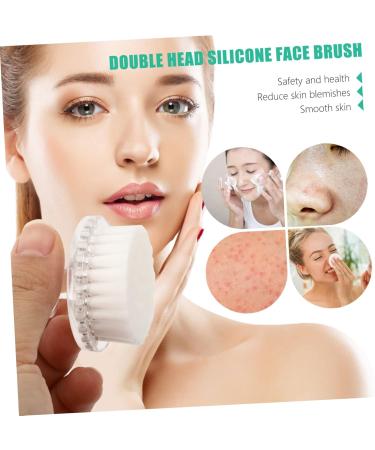 minkissy Cleansing Brush Deep Clean Face Wash Cleaning Brush Electric Silicone Scrubber for Face Blackhead Scrubber Face Exfoliator Brush Manual Facial Cleansing Multi-Functional Face Brush 5X5CM - Buy Online on GoSupps.com