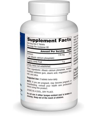 Buy Amla Superfruit 500mg - Planetary Herbals Antioxidant 120 Tablets - Buy Online on GoSupps.com