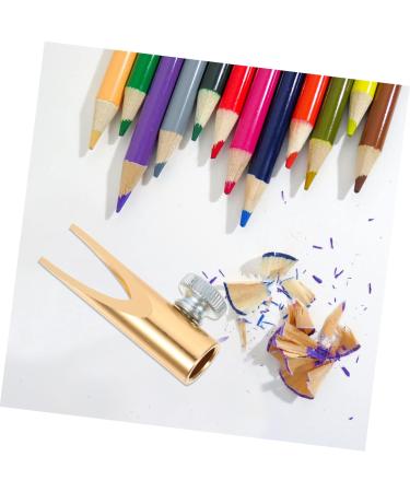 minkissy Eyebrow Sharpening Tool Eyeliner Pencil Sharpener Eye Liner Sharpeners Manual Pencil Sharpeners Eyebrow Pencil Sharpener Hand Tools Eyebrows Double Sided Aluminum Alloy Student - Buy Online on GoSupps.com