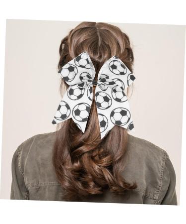 minkissy Kids Soccer Ball Bows for Hair Girls Football Elastic Hair Rope Bow for Hair Soccer Hair Ties Bow Hair Rope Bow Hair Ties Hair Bow Ties Holder Headband Hair Accessories Sports - Buy Online on GoSupps.com