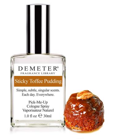 DEMETER Fragrance Library - Sticky Toffee Pudding - 1 Ounce / 30 ml Cologne Spray Sticky Toffee Pudding 1 Fl Oz (Pack of 1)