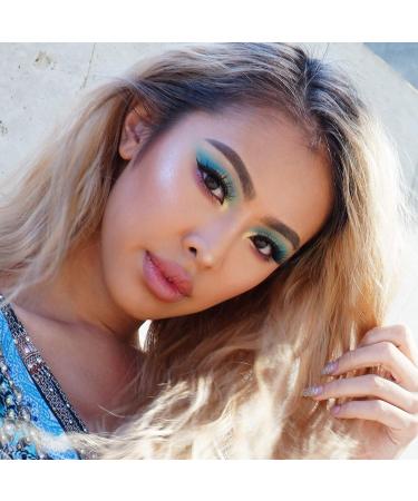 Klara Cosmetics 24 Shade Eyeshadow Palette - Ibiza Glamorous Shimmers | Bold Mattes | Strong Pastel Tones | Long Lasting & Full Pigment - Buy Online on GoSupps.com