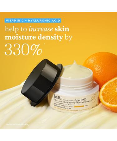 Belif Aqua Bomb Brightening Vitamin C Face Cream - Intense Hydration with Hyaluronic Acid & Vitamin E | Korean Skin Care for All Skin Types - International Shipping Available - Buy Online on GoSupps.com