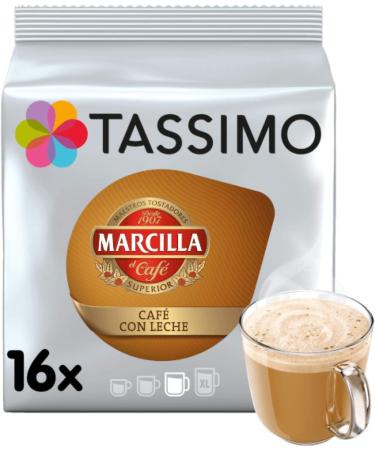  Tassimo Tassimo Marcilla Cafe Con Leche Coffee Pods 160 Drinks Pack of 10 - Buy Online on GoSupps.com