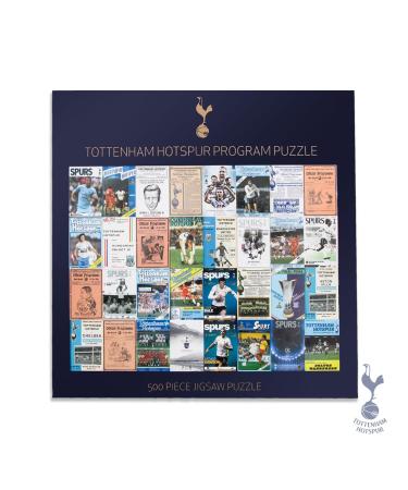 Spurs Retro Programme Jigsaw 500 Pieces - Official Tottenham Hotspur Merchandise