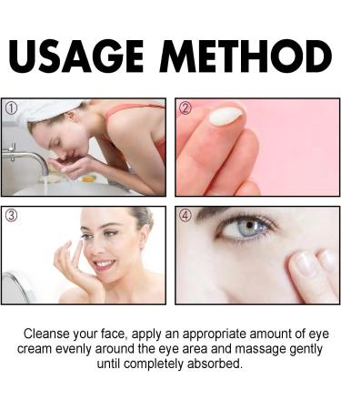 Anti-aging eye cream eye cream for wrinkles and dark circles eye cream anti-aging eye care duo for day and night reduces bags under the eyes wrinkles and fine lines - Buy Online on GoSupps.com
