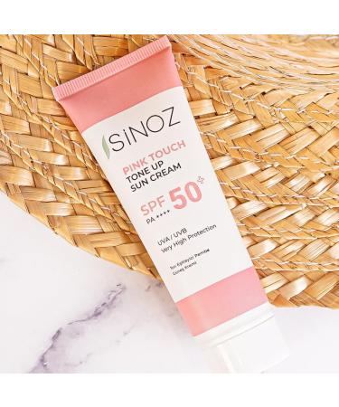  sinoz Sinoz Pink Touch Tone Up Sun Cream SPF 50+ 50 ml - Buy Online on GoSupps.com